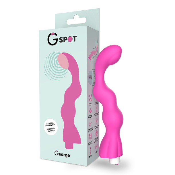 George G-spot vibrator gum pink