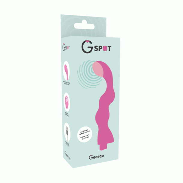 George G-spot vibrator gum pink