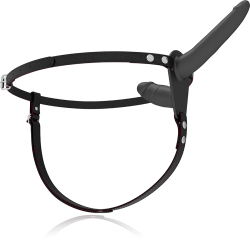 Fetish Submissive dobbelt penetrix strap-on sort op