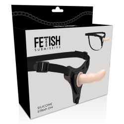 Fetish Submissive silikone strap-on flesh 12,5 cm G-spot