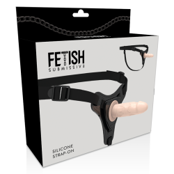 Fetish Submissive silikone strap-on flesh 12,5 cm realistisk