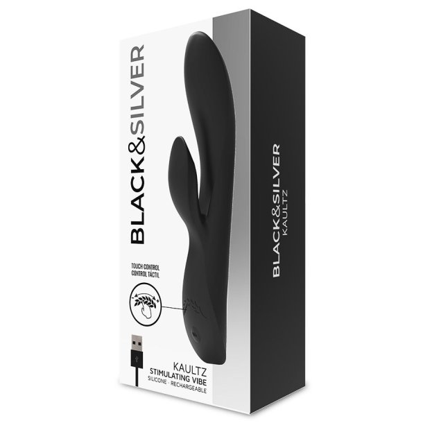 Black &amp; Silver kaultz vibrator touch control