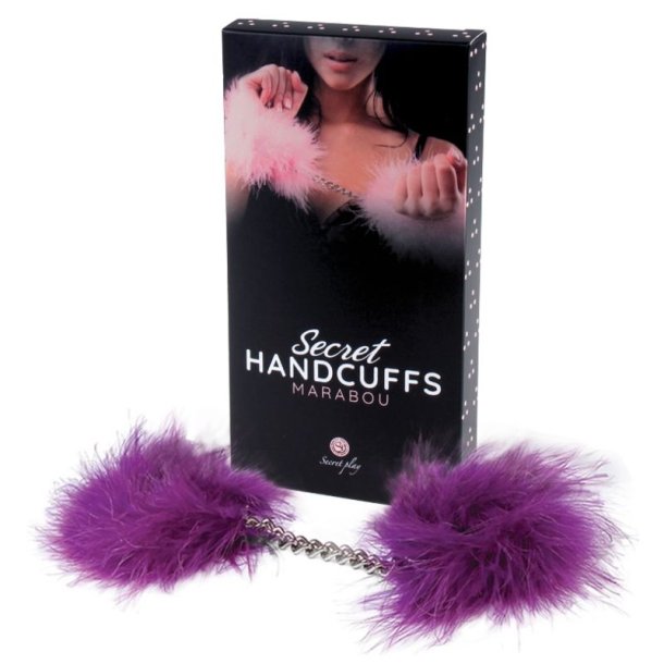Secretplay lilla marabou h�ndjern