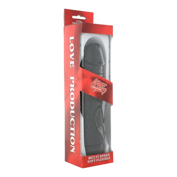 Seven Creations perfect pleasures vibe sort 22 cm