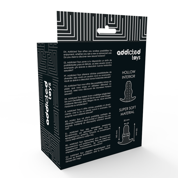 Addicted Toys stor anal dilator 15 cm transparent