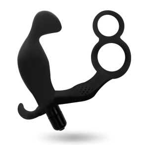 Addicted Toys analplug dobbelt penis og kuglering