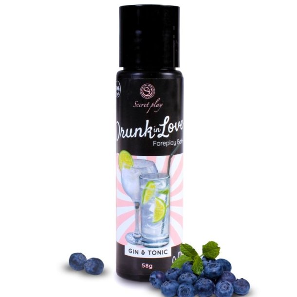 Secretplay drunk in love glidecreme gin &amp; tonic 60ml