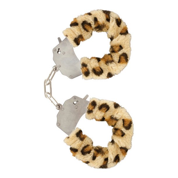 Furry fun manchetter bondage leopard