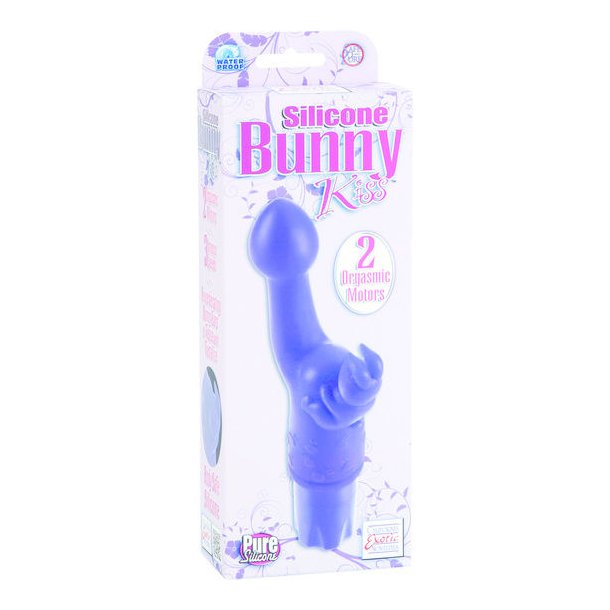Calex silikone bunny kys lilla