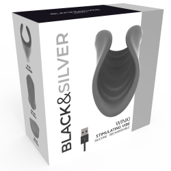 Black &amp; Silver winki masturbator