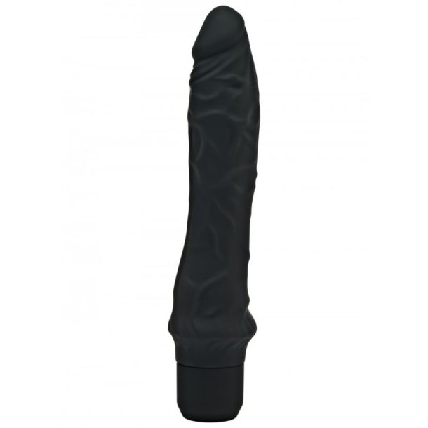 Get Real realistisk vibrator sort 25 cm