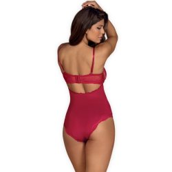 Obsessive rosalyne teddy wine colour L/XL