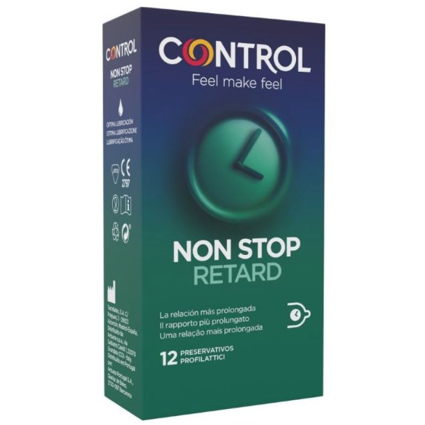 Control non stop 12 stk kondomer