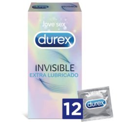 Durex invisible extra creme 12 stk kondomer