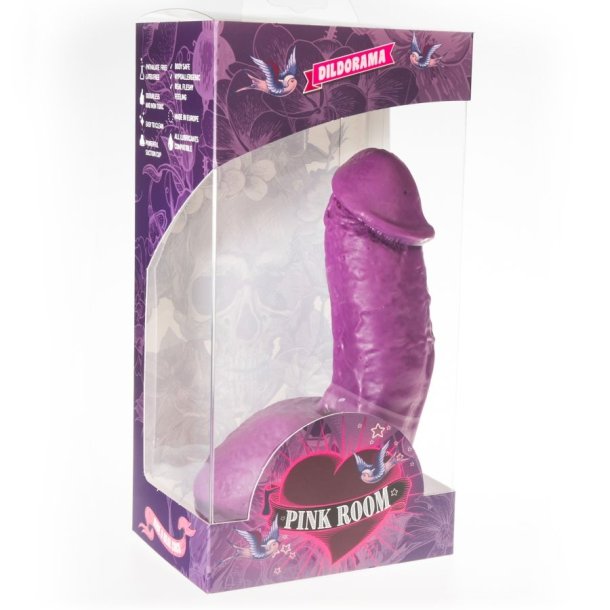 Pink Room elian realistisk dildo lilla 17,5 cm