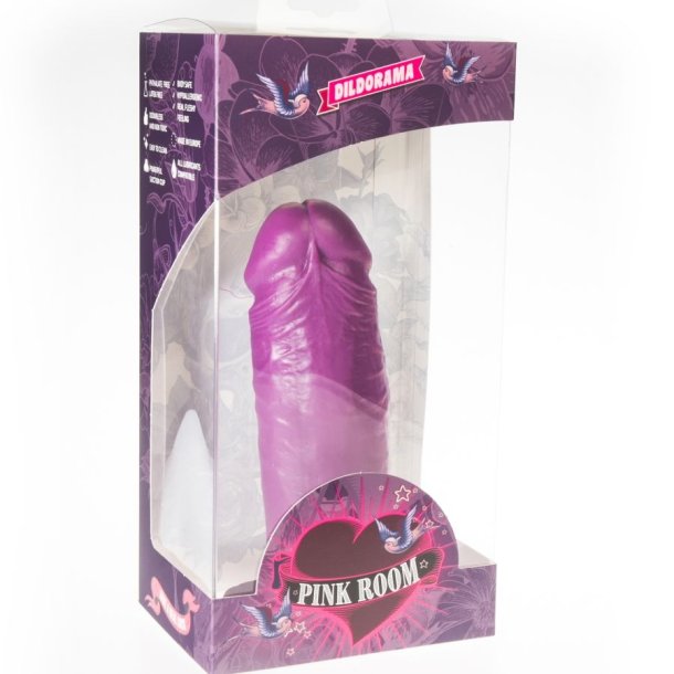 Pink Room dael realistisk dildo lilla 18,5 cm