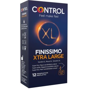 Control finissimo XL 12 stk kondomer