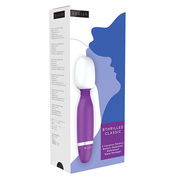 B swish bthrilled classic massager lilla