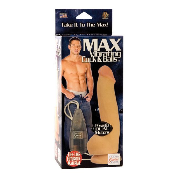 Calex max vibrerende penis &amp; balls