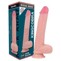 Rock Army liquid silikone kingcobra realistisk 24cm