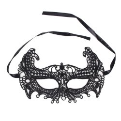 Queen Lingerie sort maske one size