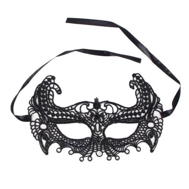 Queen Lingerie sort maske one size