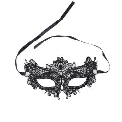Queen Lingerie sort blonde maske one size