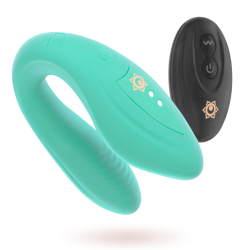 Rithual kama remote couples massager aqua