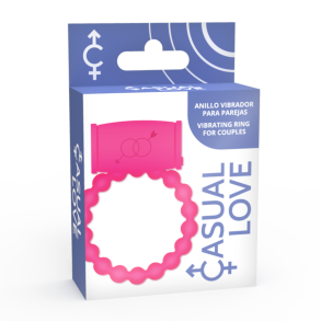 Casual love ring 25 pink