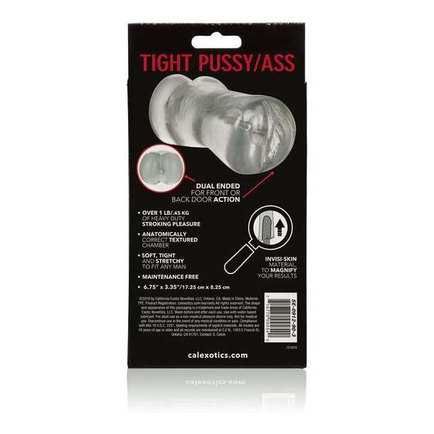 Calex stroke it thight pussy/ass