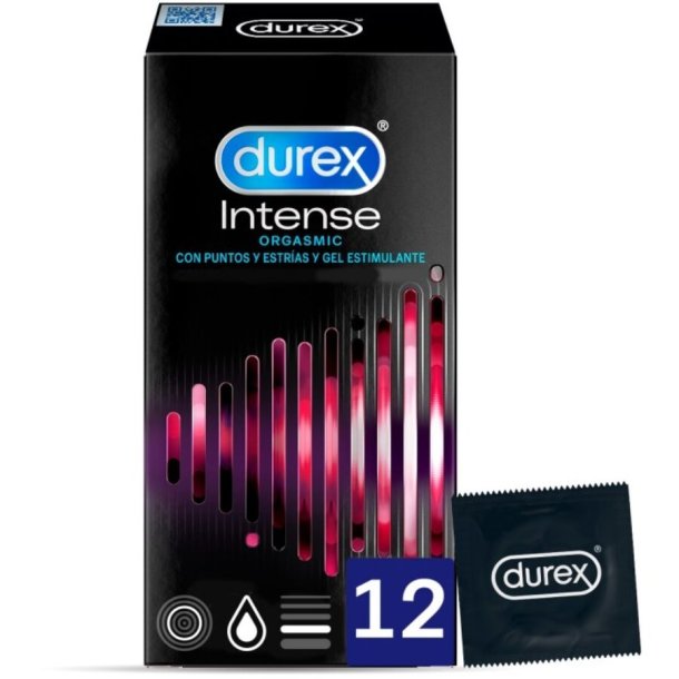 Durex intense orgasmic 12 stk kondomer
