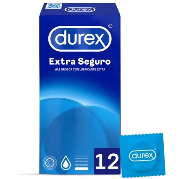 Durex extra seguro 12 stk kondomer