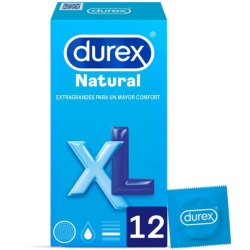 Durex natural XL 12 stk kondomer
