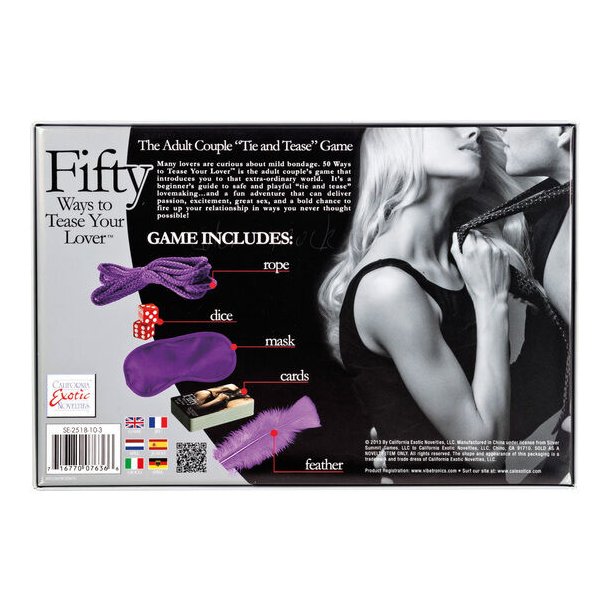 Calex halvtreds ways couple teaser kit set english