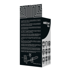 Addicted Toys analplug med dobbelt ring