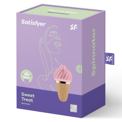 Satisfyer sweet treat spinnator brown &amp; pink