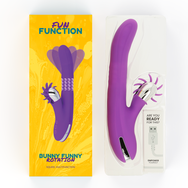 Fun Function bunny funny vibrator rotation 2.0
