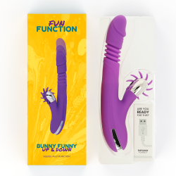 Fun Function bunny funny up &amp; down vibrator