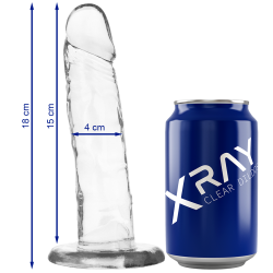 XRAY transparent penis 18cm x 4cm