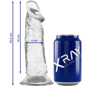 XRAY transparent penis 16,5cm x 4cm