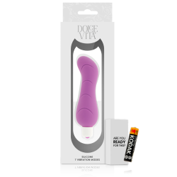 Dolce Vita G-spot lilla silikone vibrator 