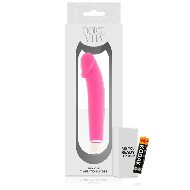 Dolce Vita realistic lyser�d silikone vibrator 
