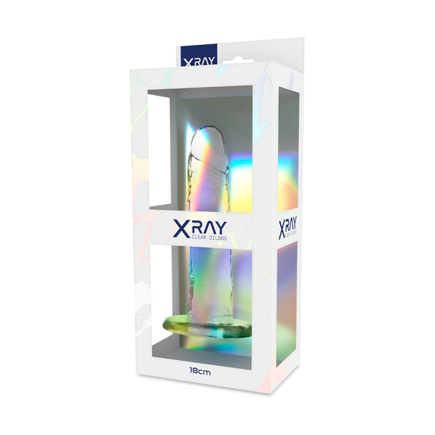 XRAY transparent penis 18cm x 4cm