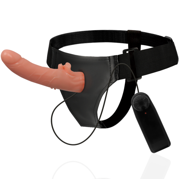Harness Attraction Hector vibrator flesh 20 x 3,5 cm