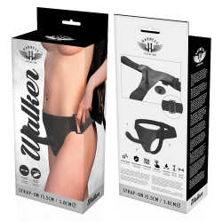 Harness Attraction Walker G-spot sort 15,5 x 3,8 cm