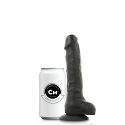 Cock Miller silikone sort dildo 18 cm