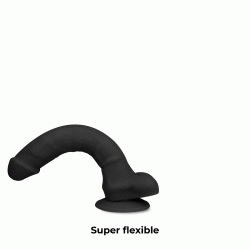 Cock Miller dildo silikone sort 24 cm