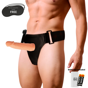 Harness Attraction Willian strap-on vibrator 17 x 4,5 cm