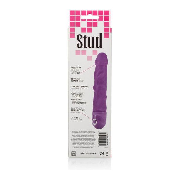 Calex power stud rod pink vibrator