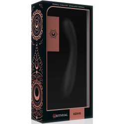 Rithual kriya G-spot stimulator genopladelig sort
